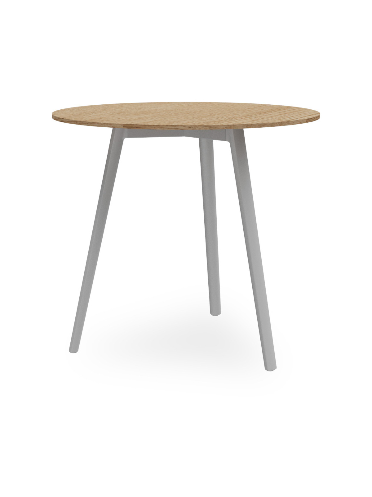 Modular Table Metal frame with 3-leg structure. Top Ø80 available in ...